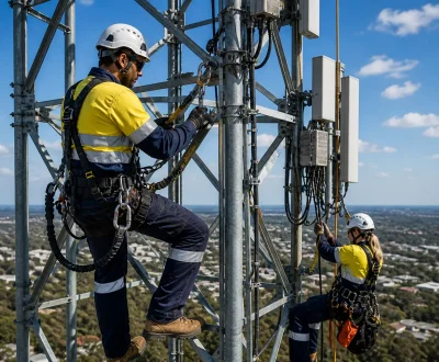 Safe Rigging Climb and Rescue on Telecom