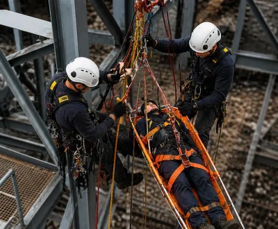 Undertake Vertical Rescue
