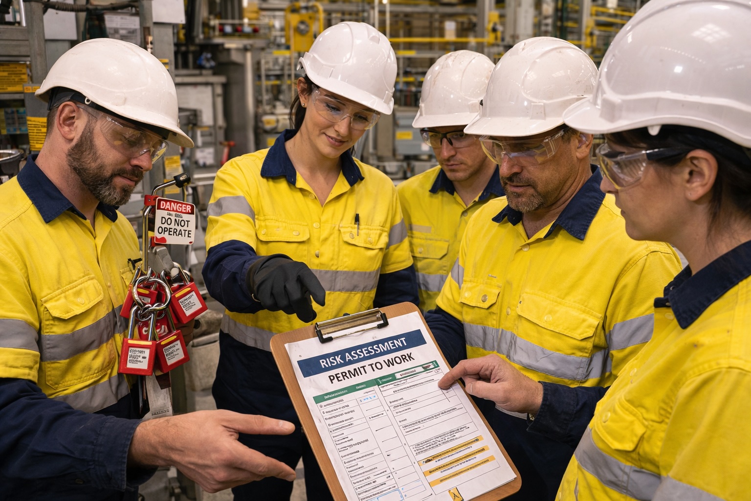 Inertia Training Permit To Work Issue Work Permits