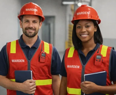Emergency Warden and Fire Extinguisher